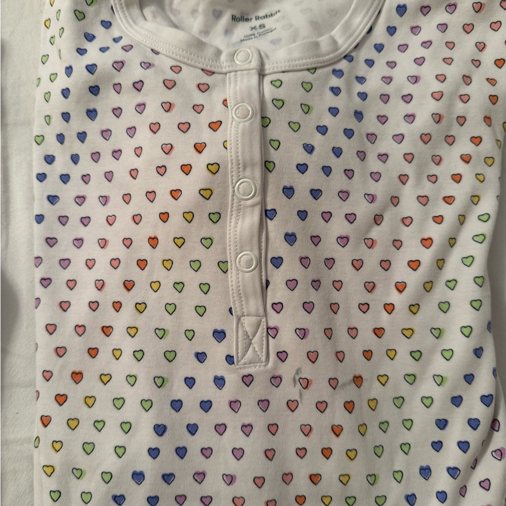 Roller rabbit pajamas hearts - Picture 5 of 6